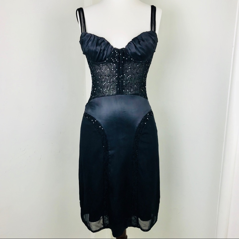 Fredericks of Hollywood Negligee  slip Dress Sm